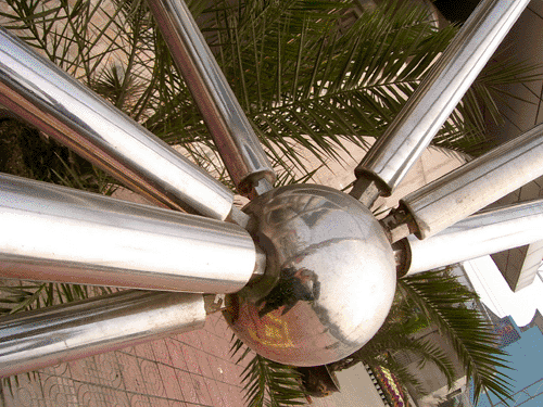 六安不锈钢螺栓球网架